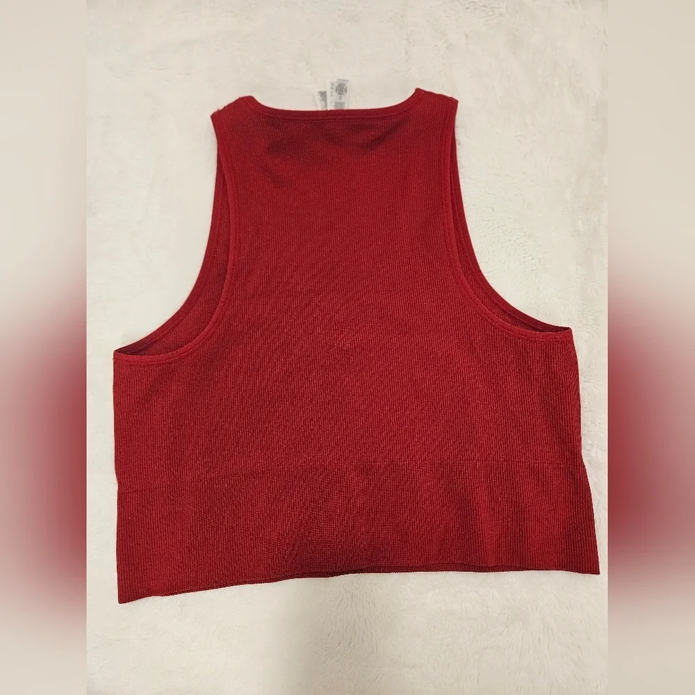 Athleta Aurora Seamless Crop Rib Tank - Picture 3 of 8